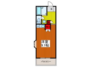 メゾネットアウルの物件間取画像